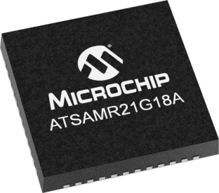 Microchip の ATSAMR21G18A