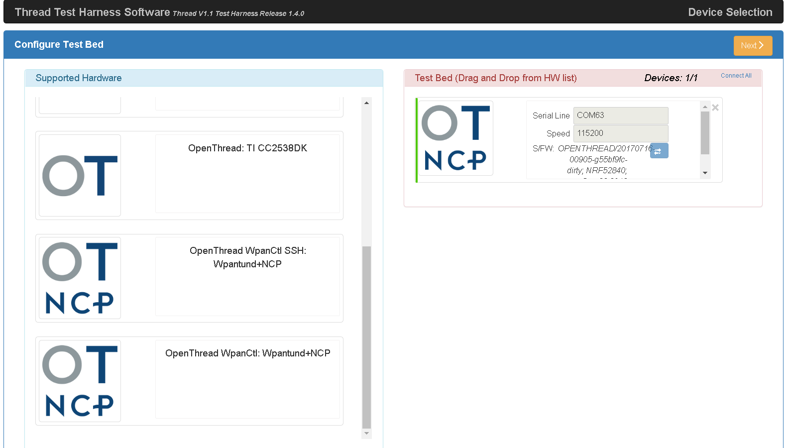 OTBR Certification SSH