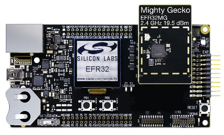 מעבדי Silicon Labs EFR32MG13