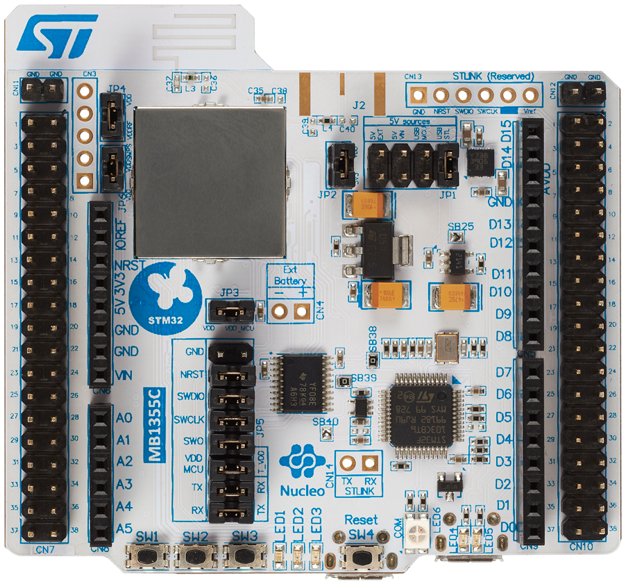 СТ Микроэлектроника STM32WB55