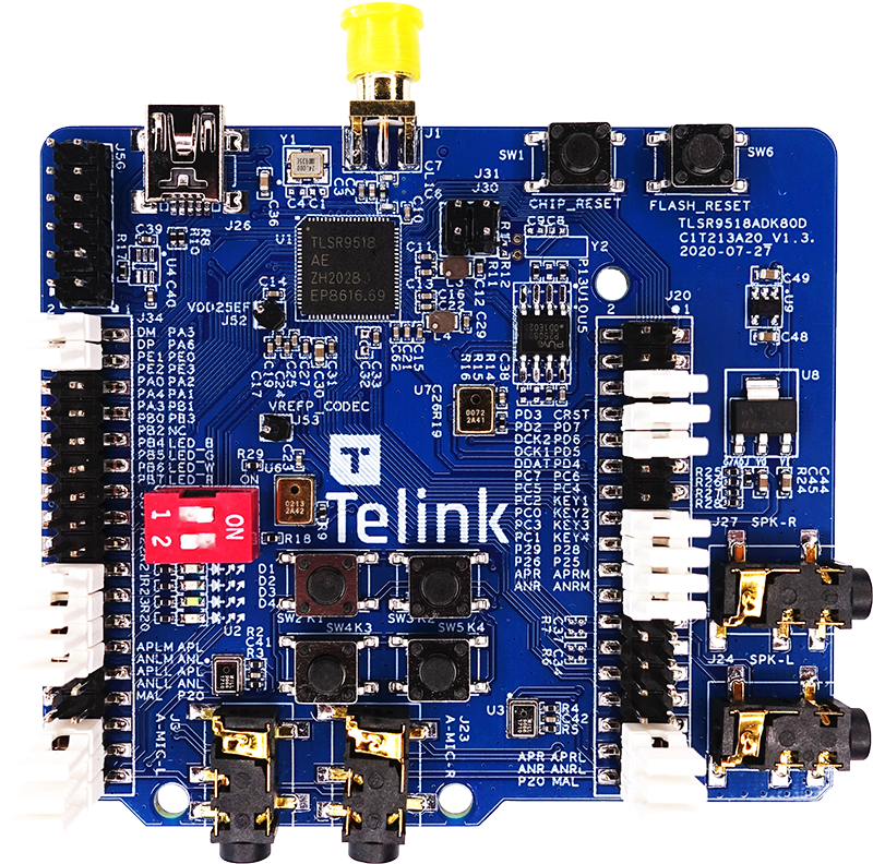TLSR9 ตัวนํากึ่งสารตัวนําของ Telink